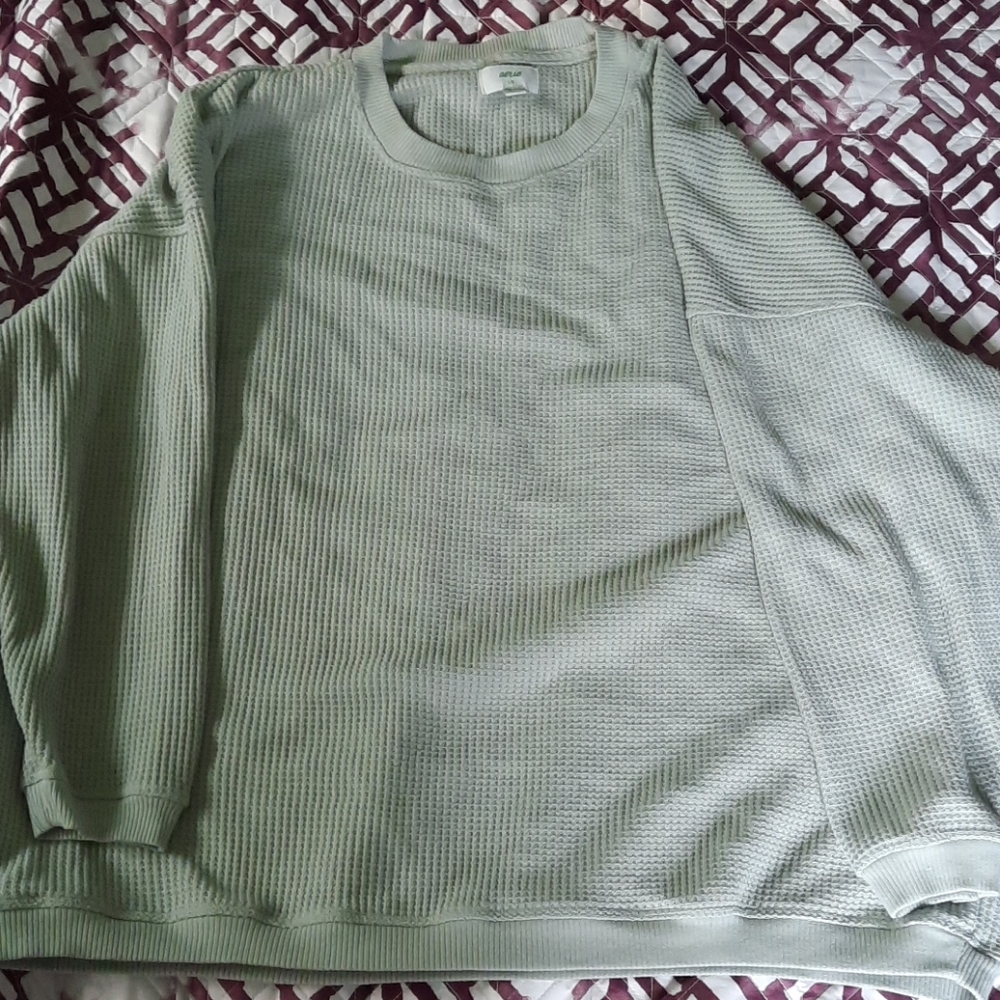 Aerie waffle fleece